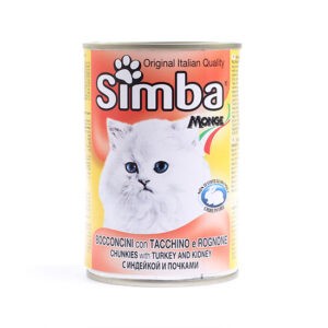 שימורי סימבה הודו וכליות לחתול 415 גרם-0