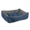 מיטה לכלב דוחת מים פטס-פרוג'קט מידה xl צבע כחול עם אפור-0