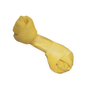 עצם עור חזיר לכלב - קשר 15 ס"מ-0