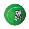 צעצוע לכלב רוגז כדור טניס גדול צבע ירוק ליים-0