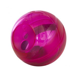 צעצוע לכלב רוגז טאמבלר כדור האכלה צבע ורוד-0