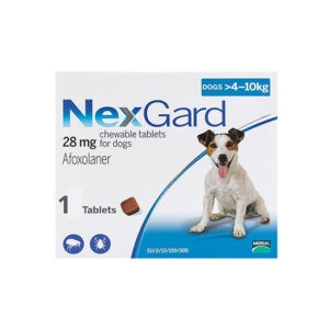 נקס גארד כדור נגד פרעושים וקרציות לכלב קטן 4-10 ק"ג - לא למכירה-0