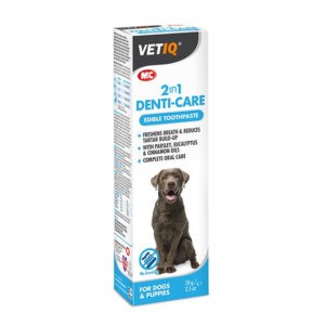 משחת שיניים לכלבים וחתולים vetiq לניקוי שיניים 70 גרם-0