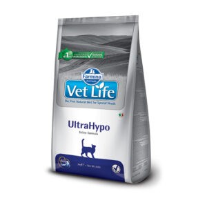 מזון רפואי לחתולים וט לייף UltraHypo לבעיות עור 2 ק"ג-0