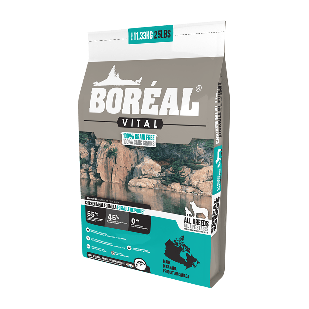 מזון לכלבים בוריאל כלב ויטל עוף 11.3 ק"ג-0