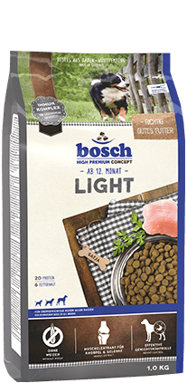 מזון לכלבים בוש לייט לכל הגזעים 12.5 ק"ג-0