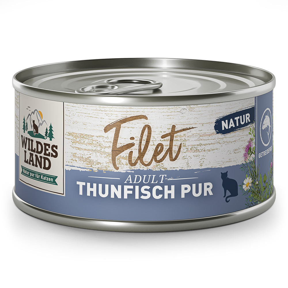 ווילדס לנד Filet לחתולים בוגרים — טונה, 80 גרם